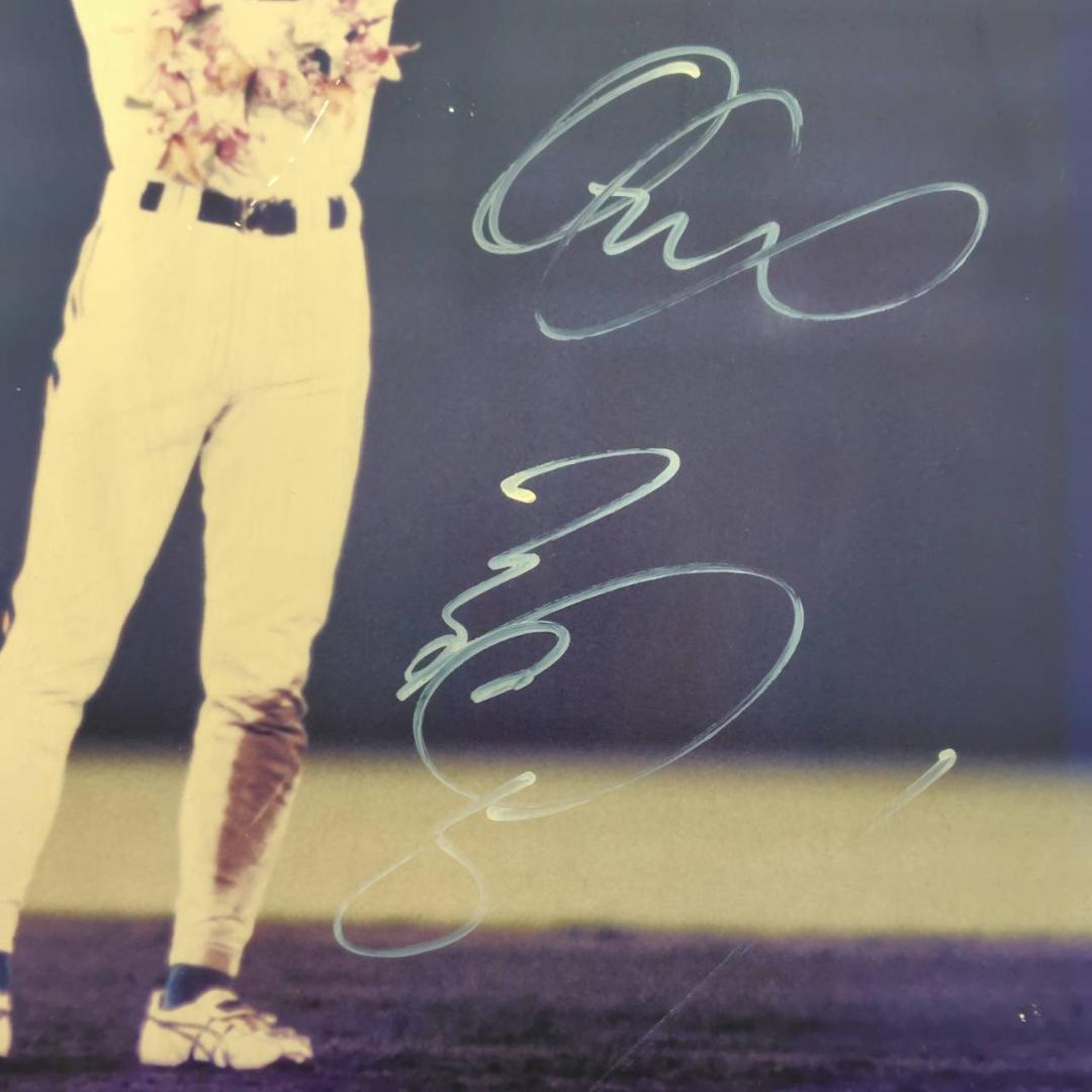 イチロー オリックス時代 祝200安打 サイン入りポスター 希少 MH146