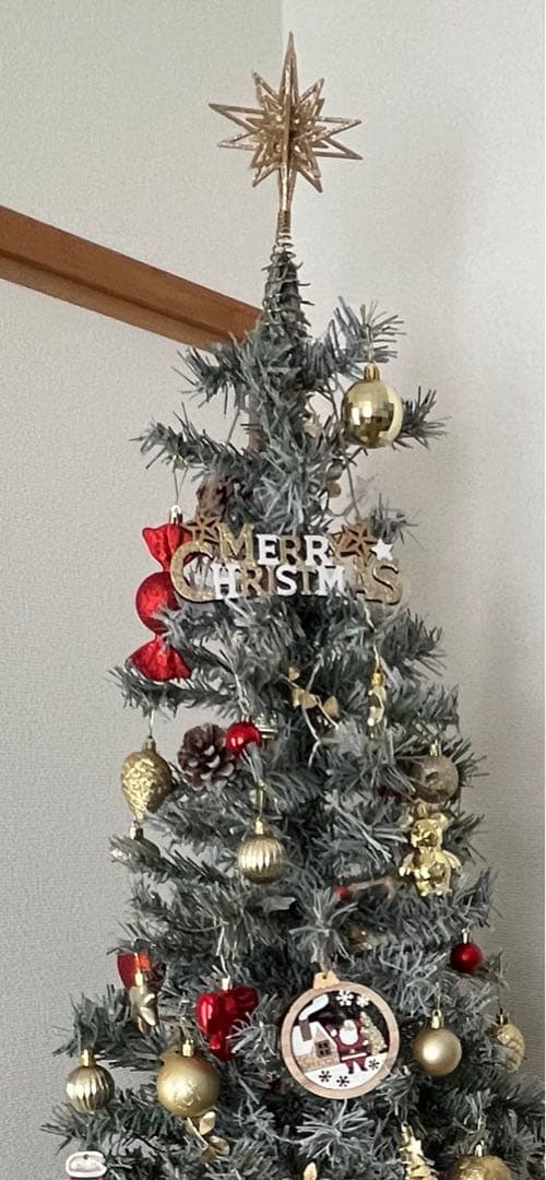 クリスマスツリー180cm☆ オーナメント&電飾&収納セット MODERN DECO（モダンデコ） クリスマスツリー 180cm おしゃれ 北欧