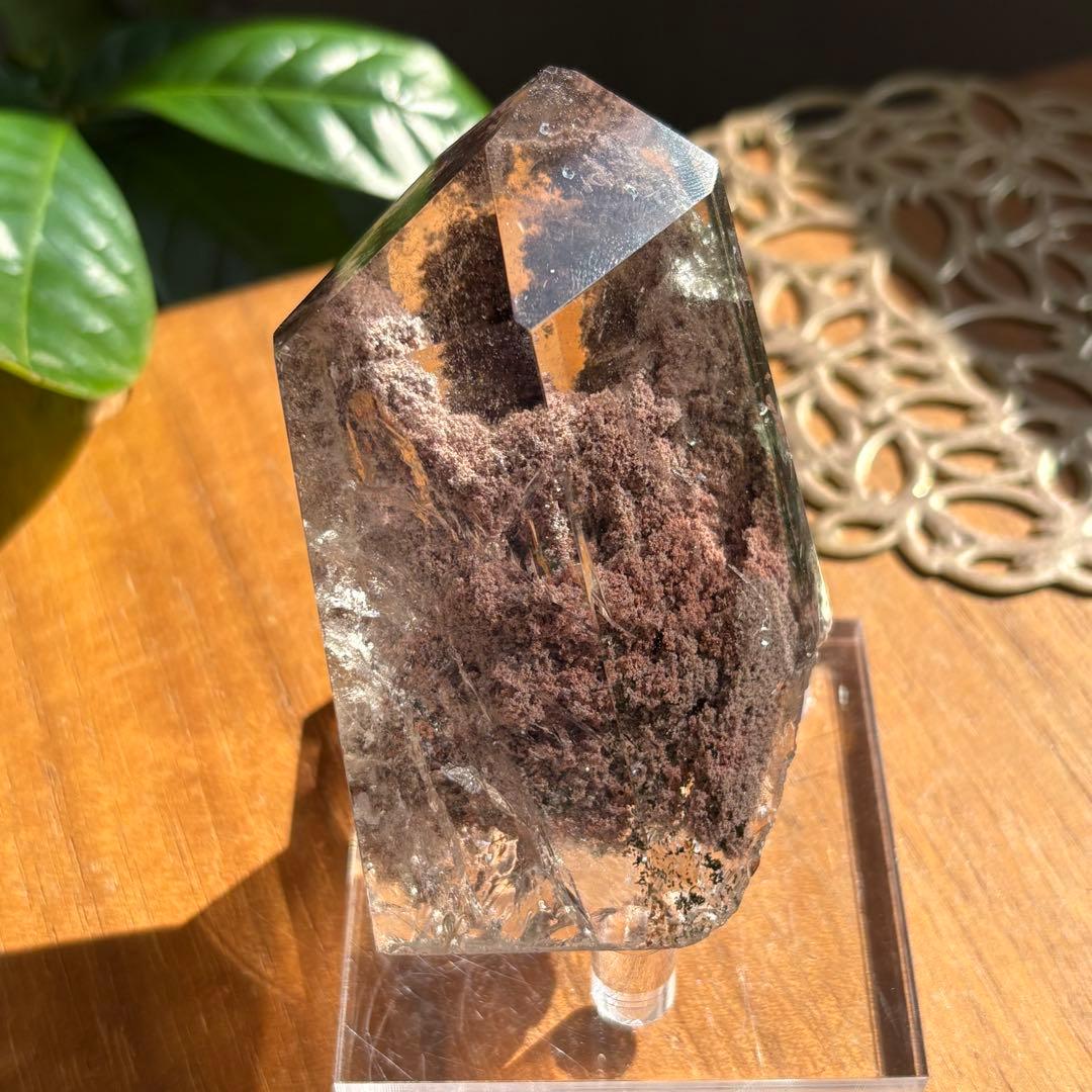 天然石 ガーデンクォーツ フリーフォーム置物166g 天然石 ガーデンクォーツ フリーフォーム置物166g 天然石 ガーデン