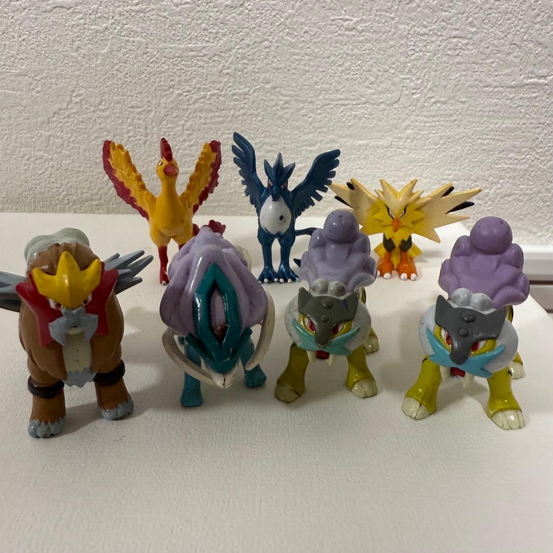 ポケモン モンコレ 初期 伝説 3鳥 3犬 セット - メルカリ
