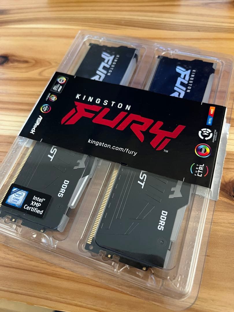Kingston FURY BEAST DDR5 16GB (8GB2枚) Kingston FURY™ Beast DDR5 RGB Memory – 8GB, 16GB, 32GB, 64GB