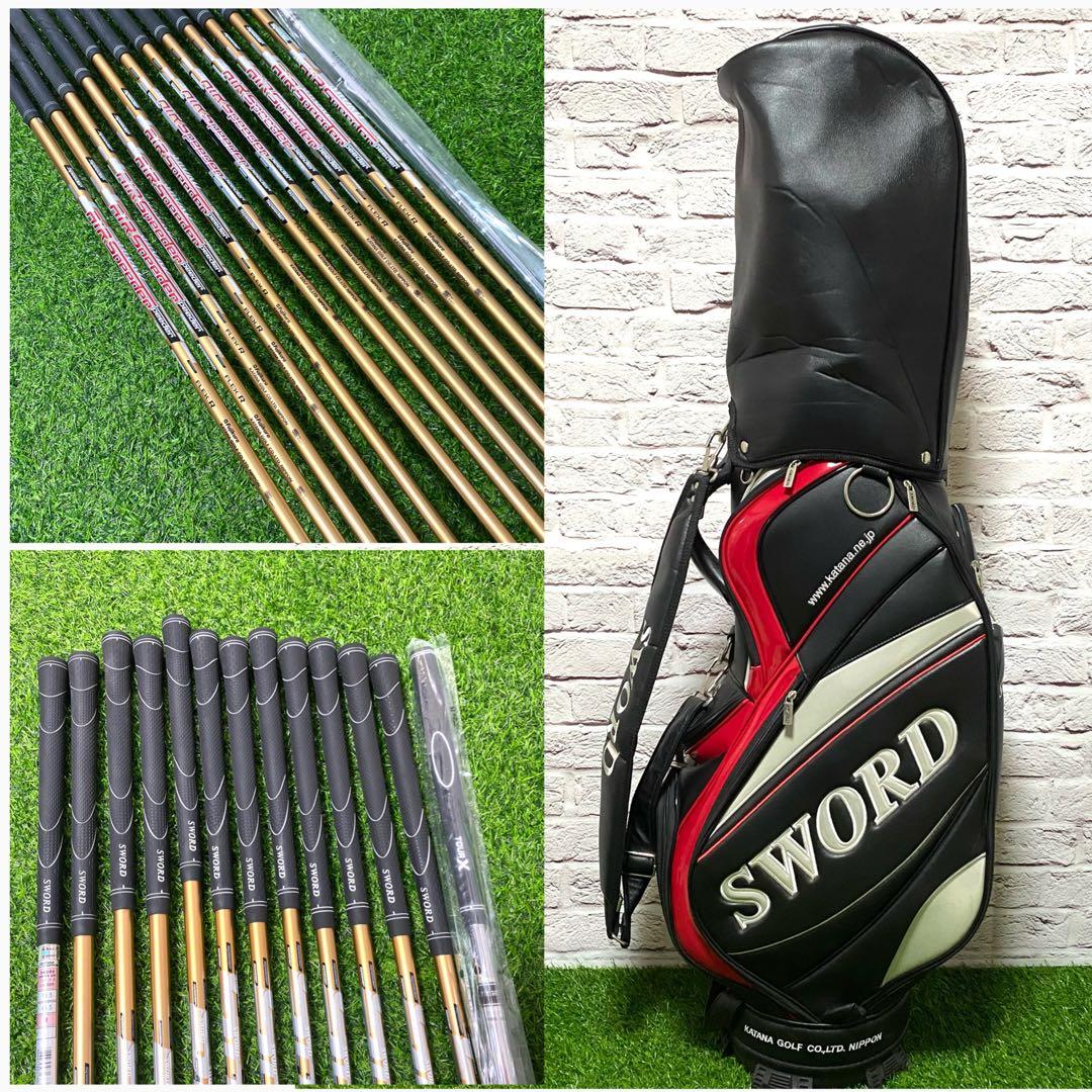 カタナ スウォード スナイパーエアー ゴルフセット 13本 左 レフティ R