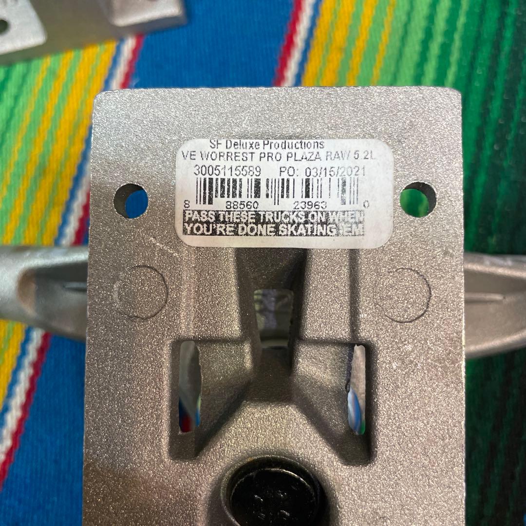 ベンチャー　スケートボードトラック　5.2low