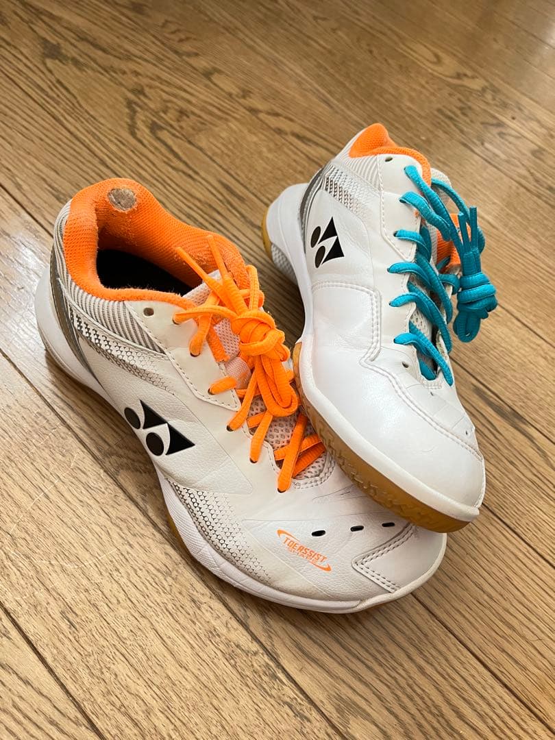 YONEX バドミントンシューズ 24.5cm パワークッション65Zワイド