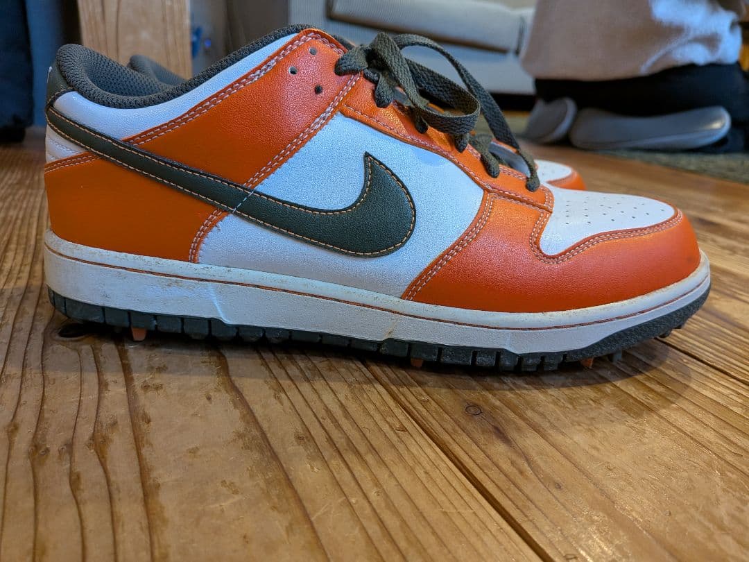 NIKE DUNK NG GOLF ナイキ ダンク ゴルフ 28cm オレンジ - メルカリ