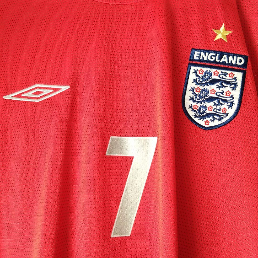 イングランド代表 04/06 アウェイ BECKHAM 7