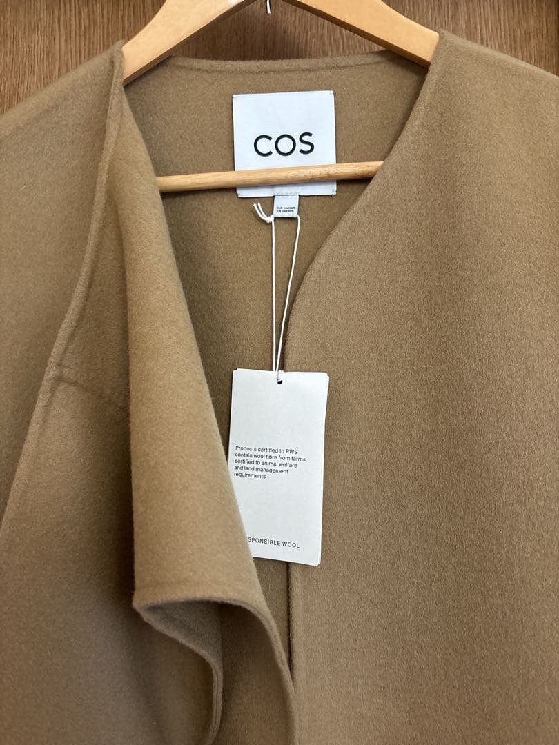 COS ウールブレンドケープ - メルカリ