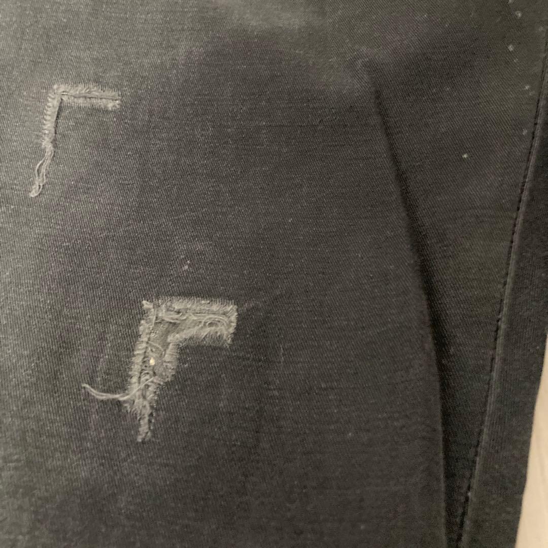 60s 50s ブラックパンツ ヴィンテージ usa製 コットン ワーク-通販