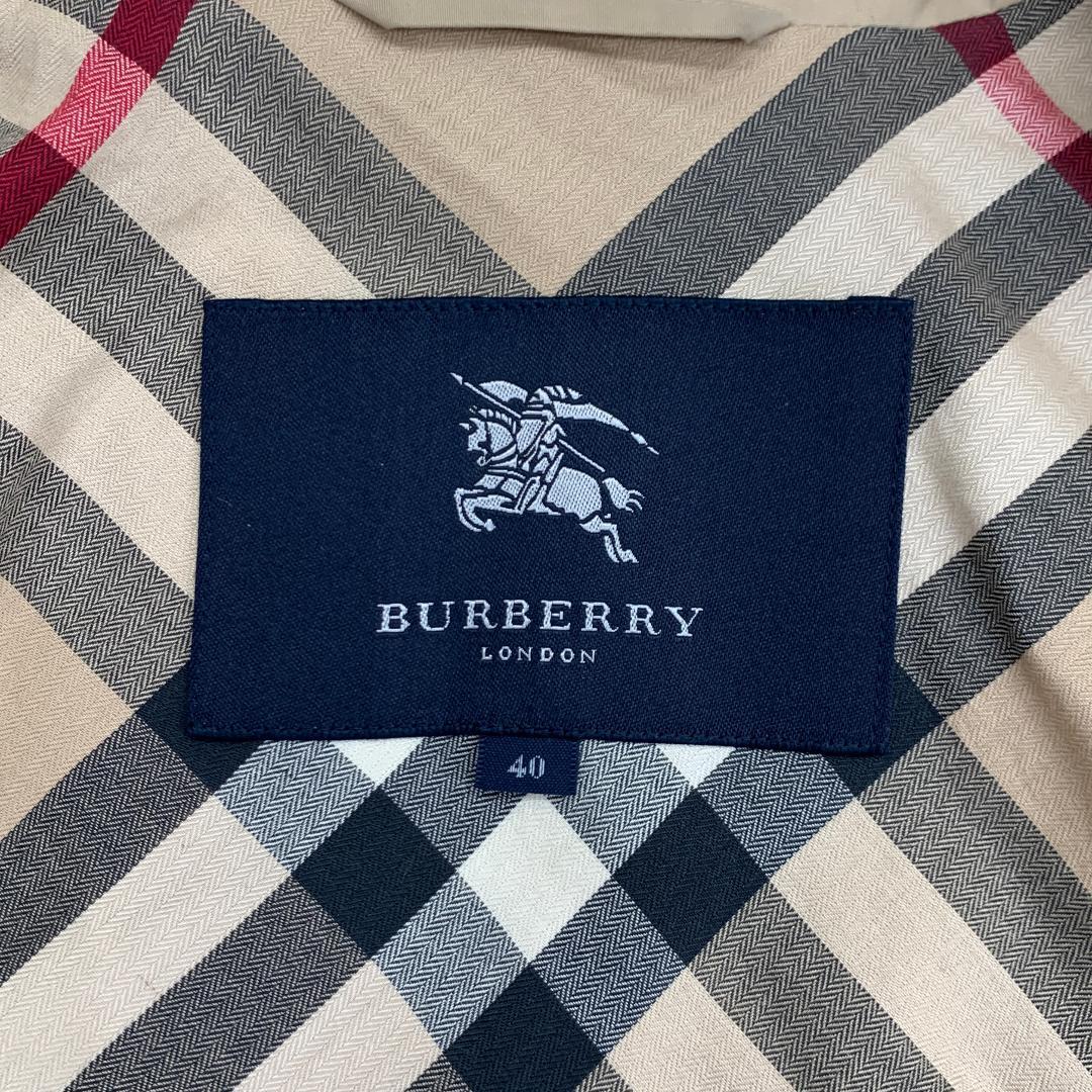 バーバリー ダブルチェスターコート Lサイズ スプリングコート ノバ