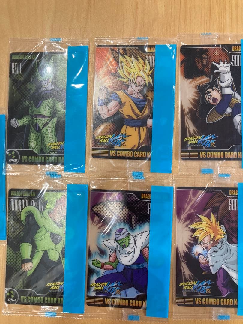 森永ドラゴンボール改 SUPER METALLIC /VS COMBO CARD未開封 森永