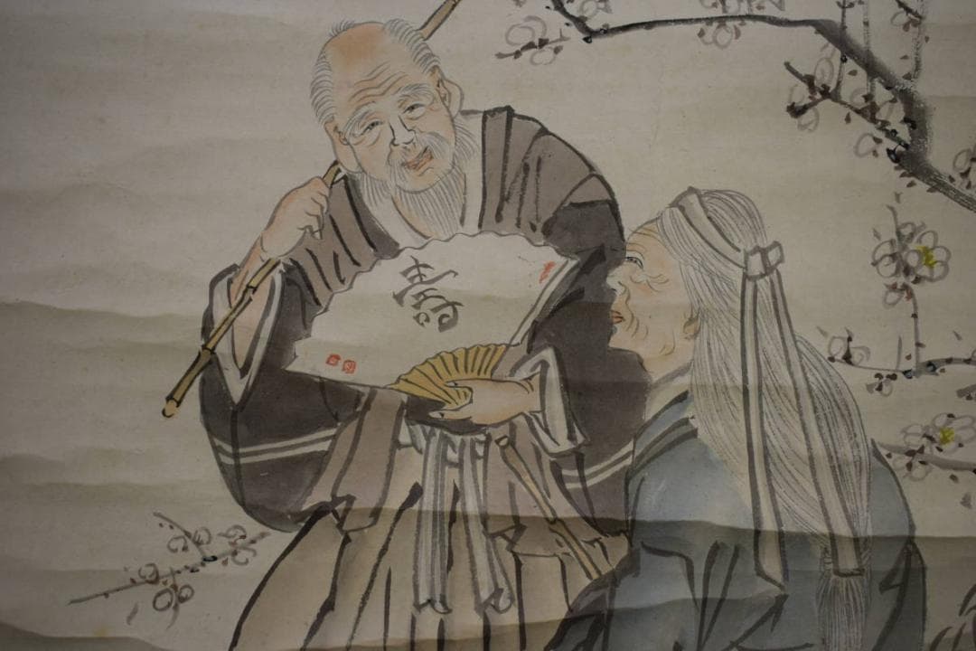 日洋展受賞 岡田征彦 雪の教会 油彩 F15