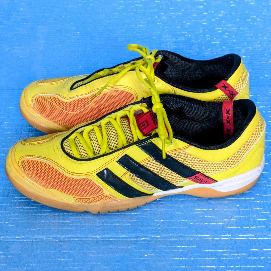 アディダス トップサラ X 27.5cm 靴 サッカー フットサル シューズ 黄