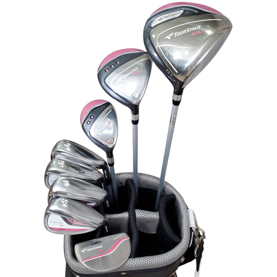 ツアーステージ ゴルフクラブセット レディース フレックスL 楽天市場