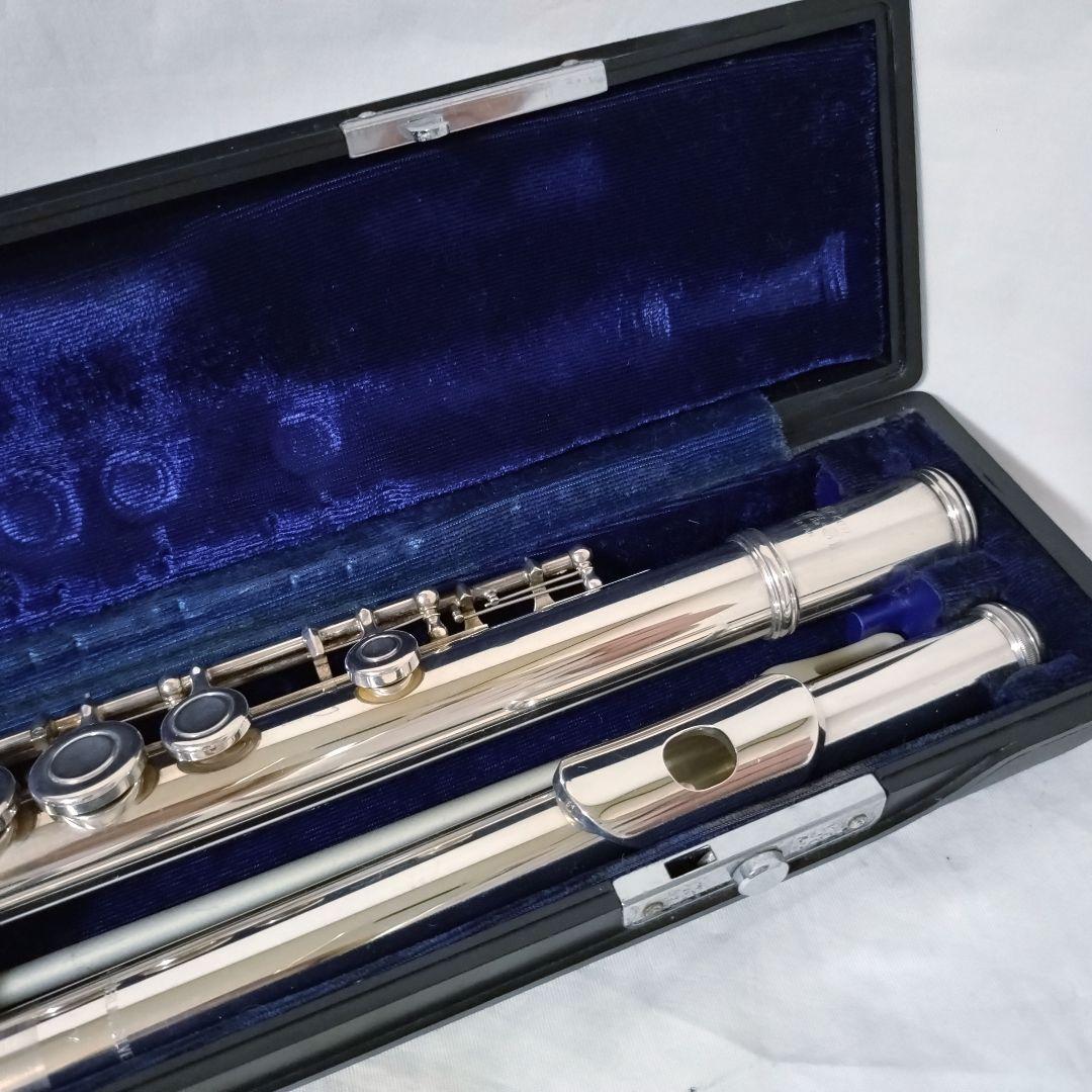美品 Nikkan YFL-31 フルート 頭部管銀製 Eメカ付き YFL31の通販はau