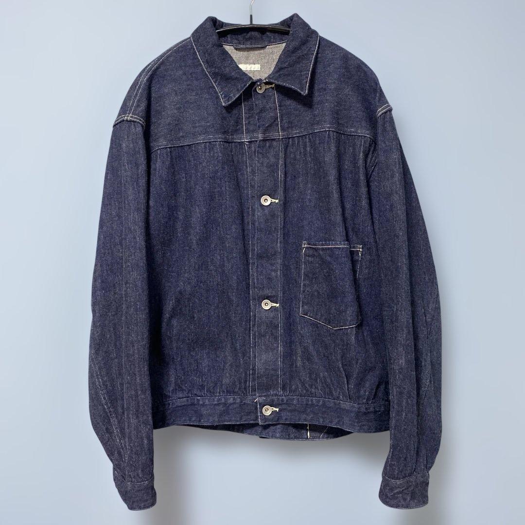 [極美品]23SS COMOLI デニムジャケット サイズ3 ネイビー コモリ ssol-shopping_2335084418433