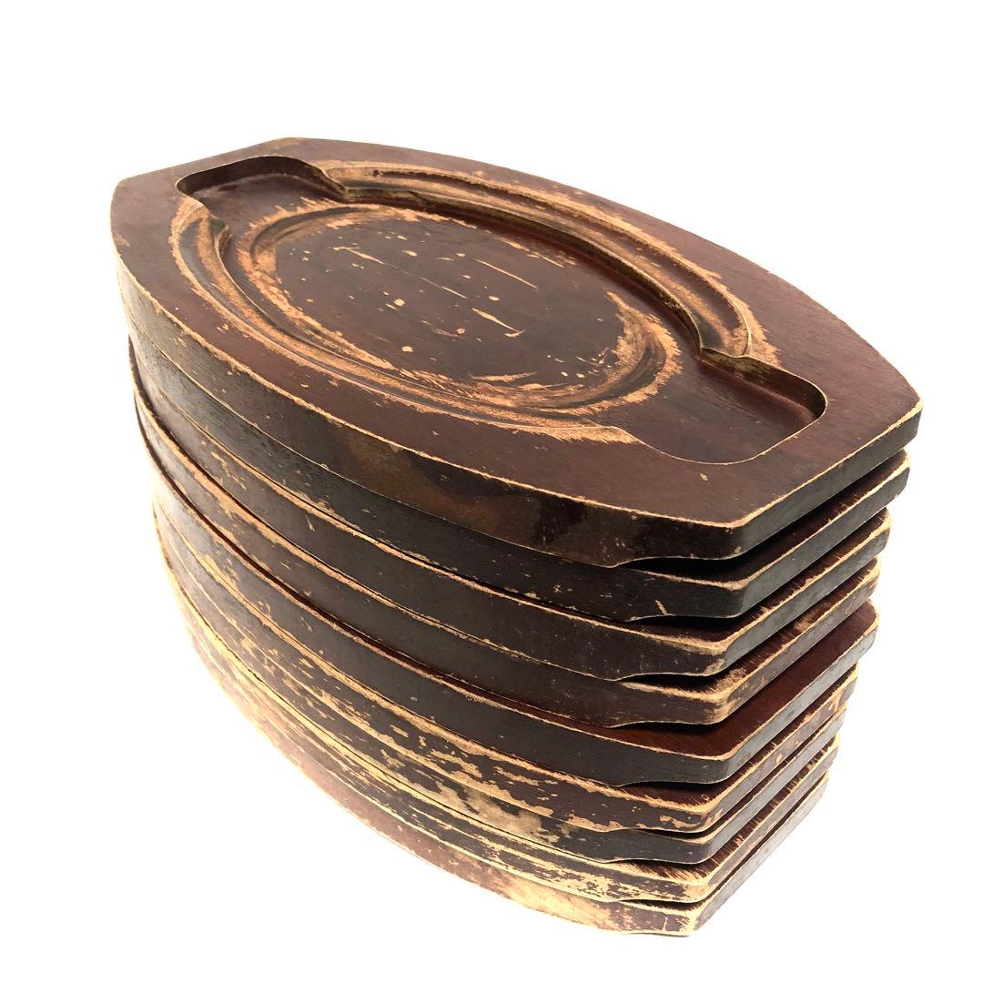 □ステーキ皿 9客セット□店舗用品・業務用・レストラン・食堂・居酒屋