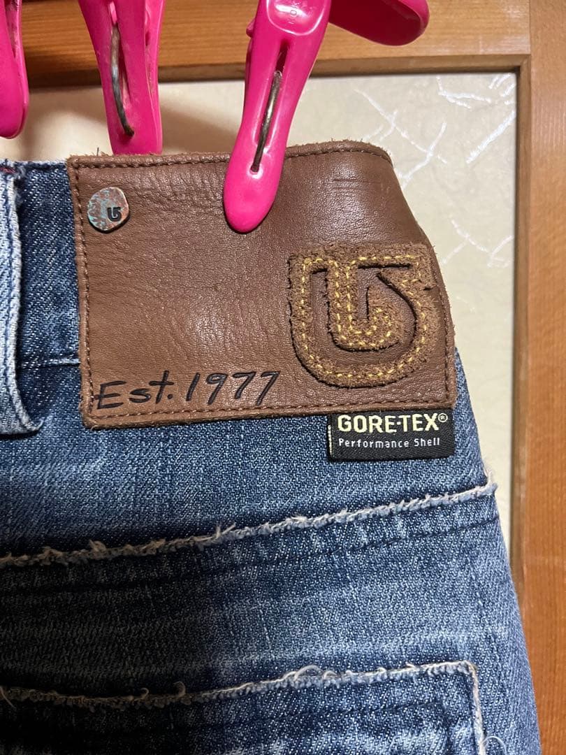 バートン デニム風 ゴアテックス M パンツ