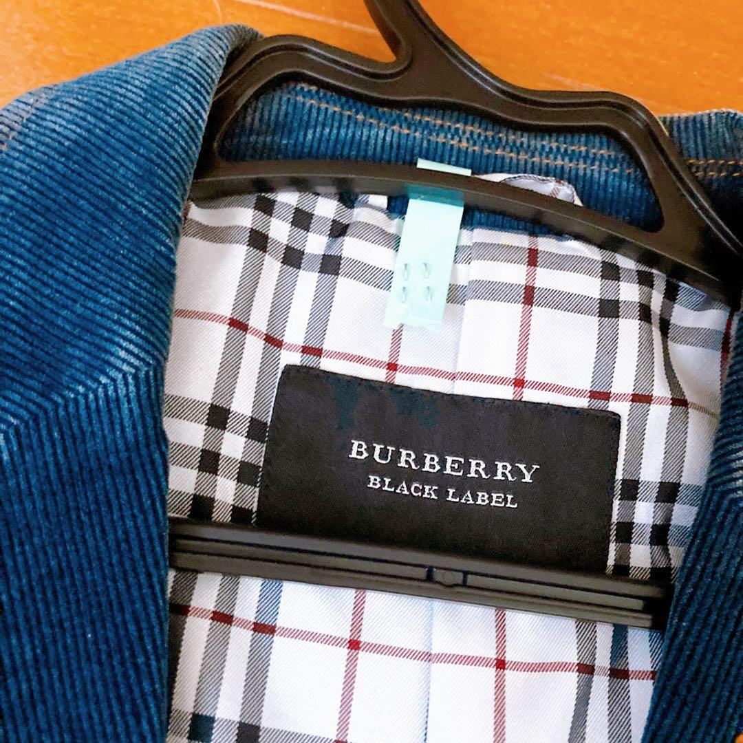 美品】バーバリーブラックレーベル デニムジャケット ブルーデニム