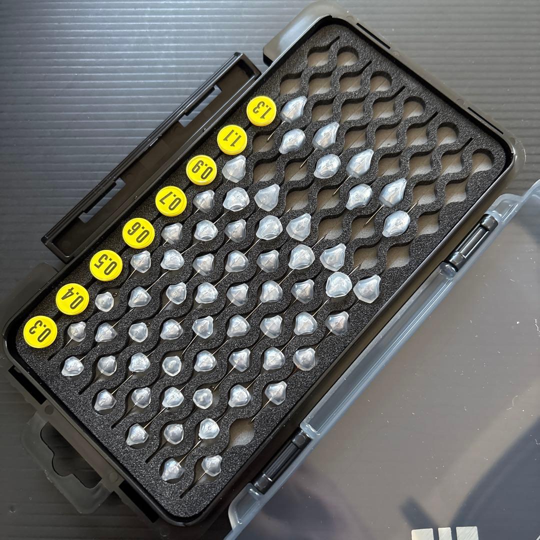 サーティーフォー 34 ゼログラヘッド＋ケース ジグヘッド アジング