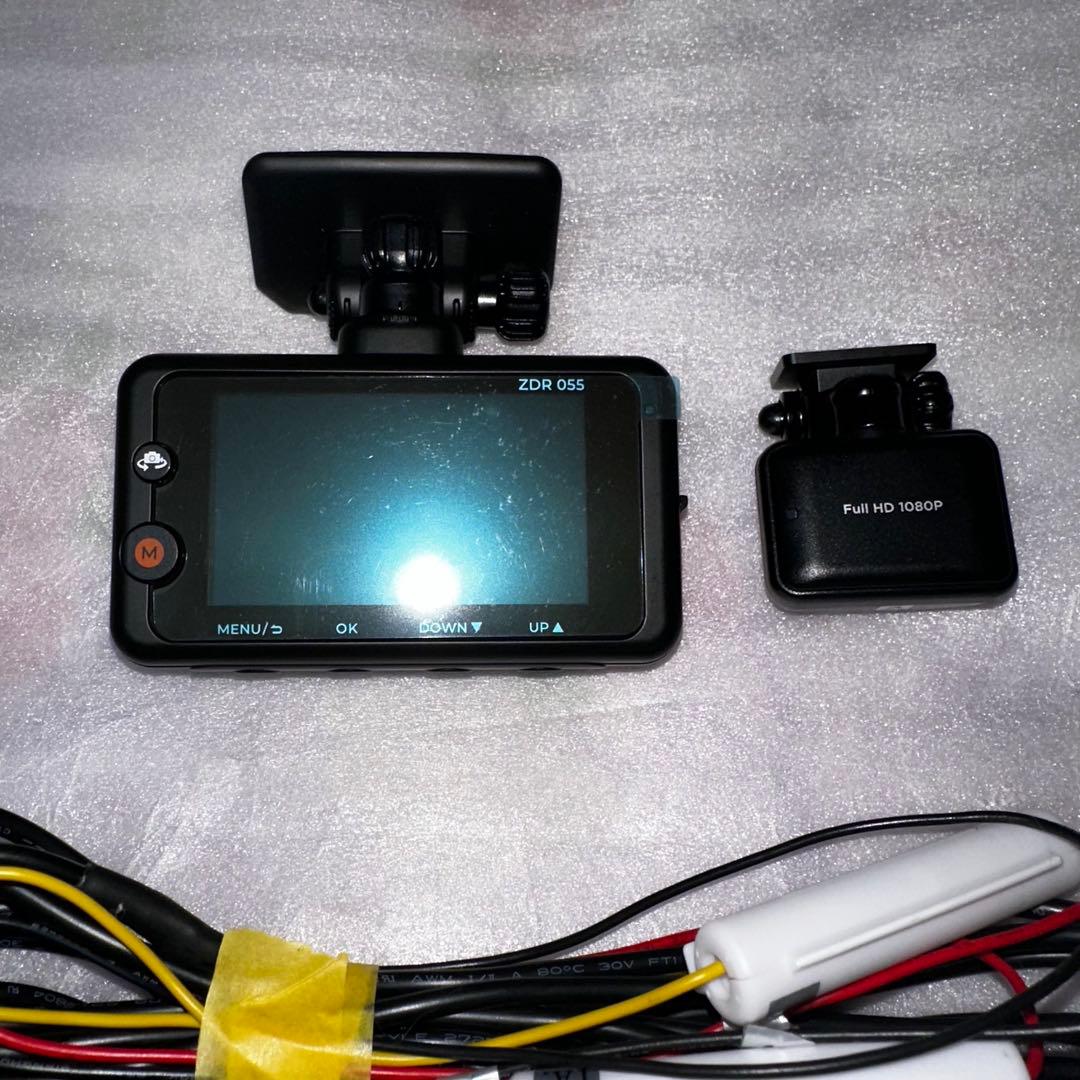 コムテック ドライブレコーダー ZDR055 中古品 コムテック ドライブ