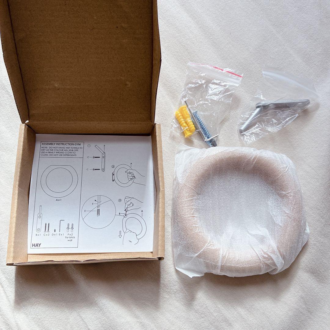 a.r.z様専用】HAY ヘイ GYM HOOK ナチュラル Mサイズ 廃盤 - メルカリ
