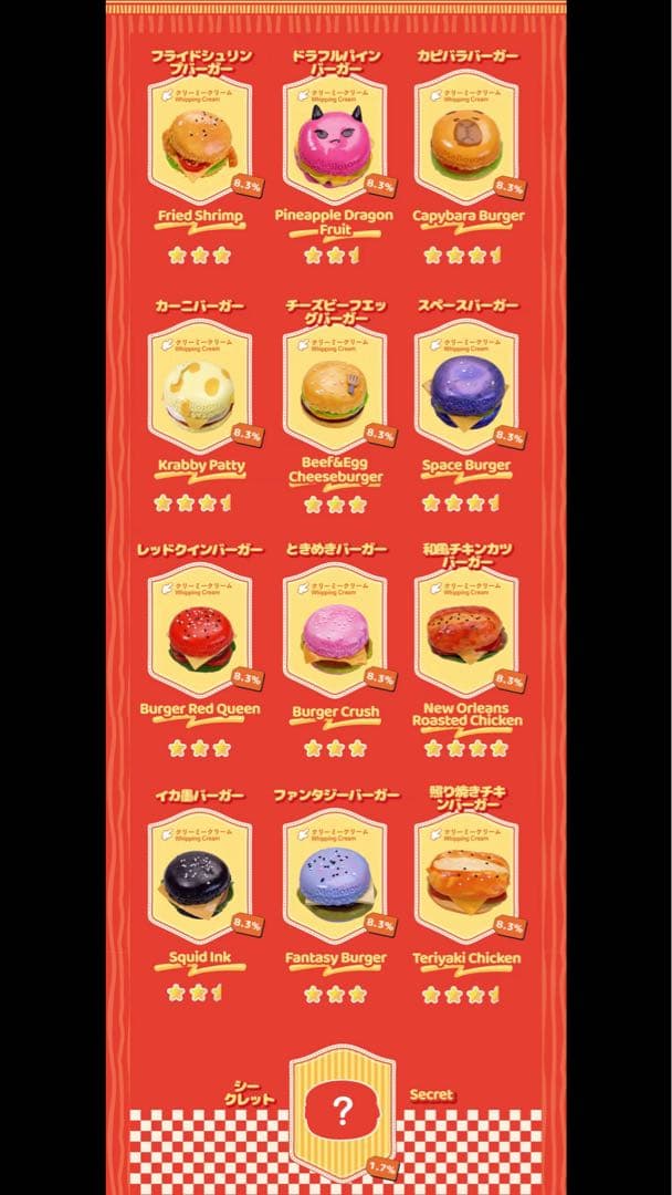 毎*い様 mellojoyメロジョイスクイーズキングオブバーガーフライド