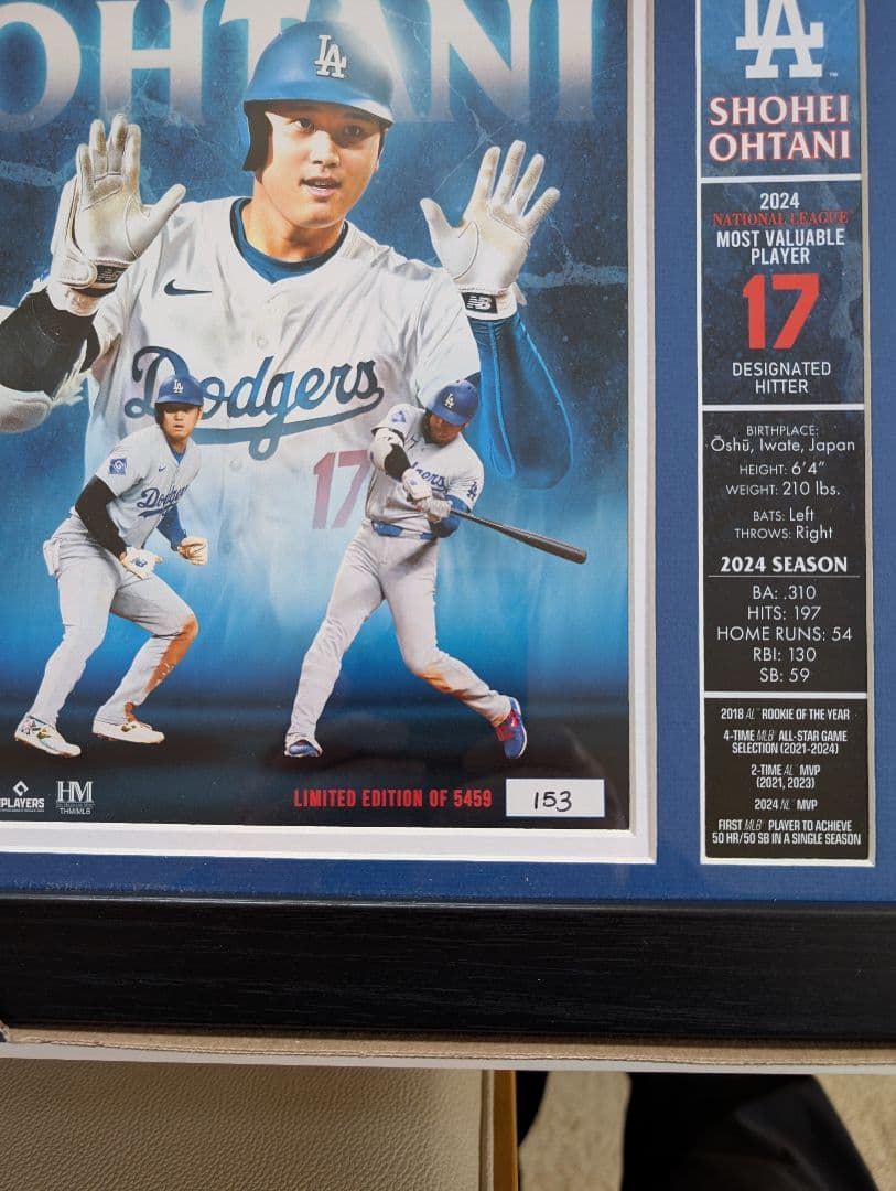 ドジャース 大谷翔平 2024 NL MVP 受賞記念 ダブルコインフォトミント