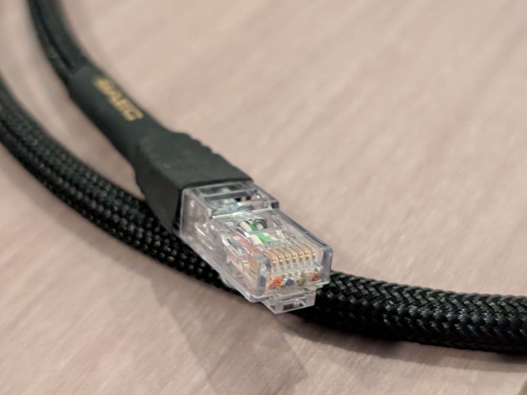 saec サエク SLA-500 オーディオ用LANケーブル 1.2m