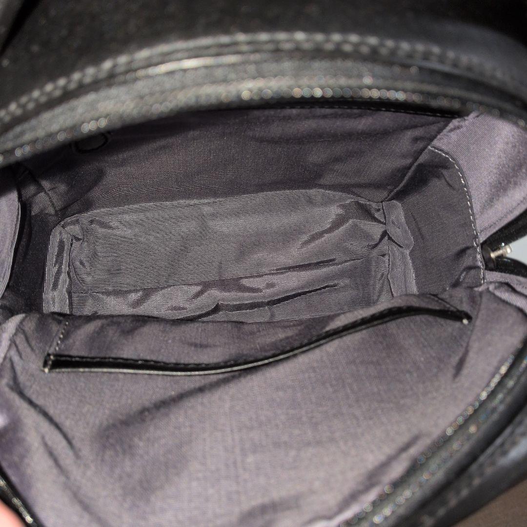 価格ファッション - 印傳屋 ローズ柄 リュック バックパック ブラック2WAY