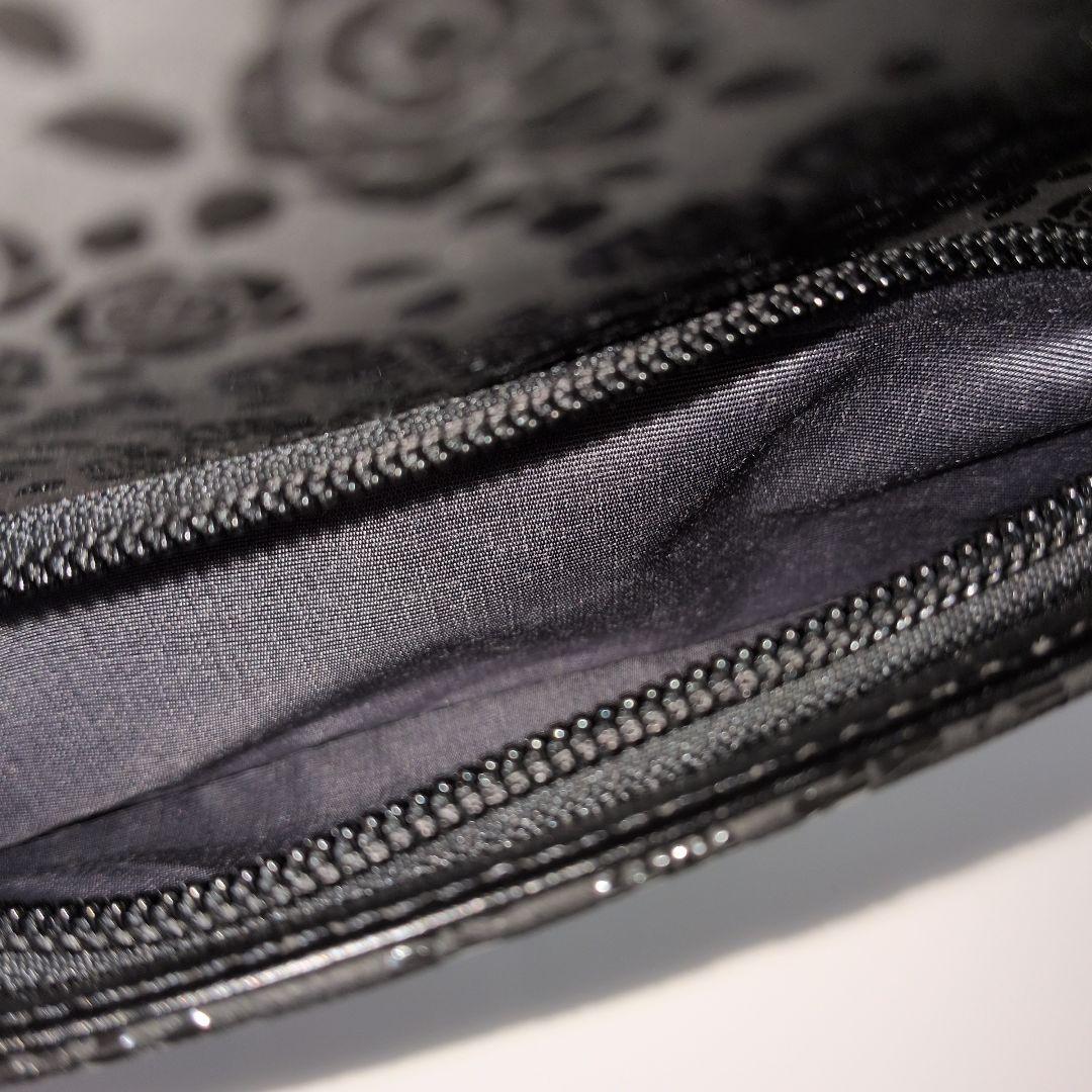 価格ファッション - 印傳屋 ローズ柄 リュック バックパック ブラック2WAY