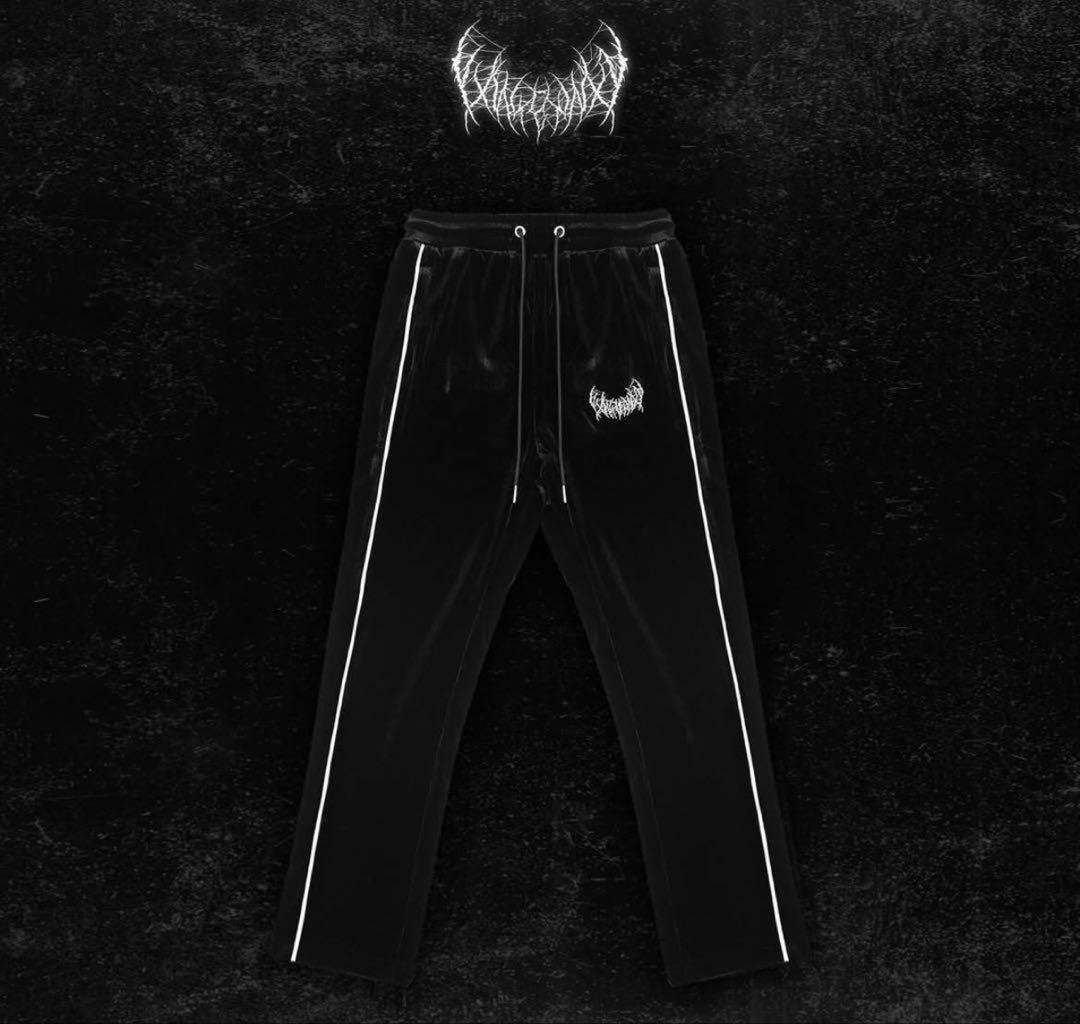 Pxrge Trxxxper着用 YXNGBRATZ logo pants
