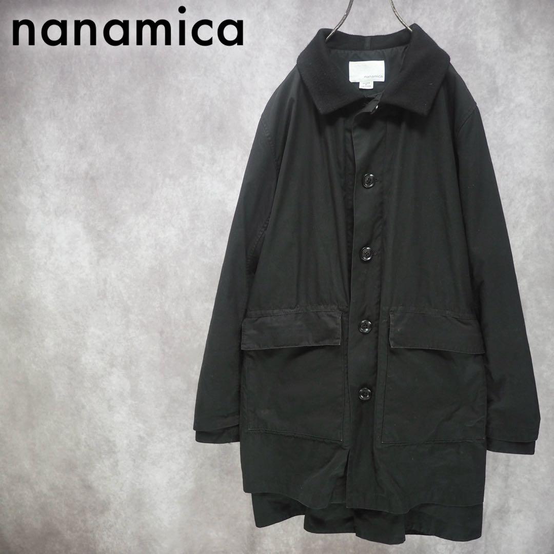 nanamica｜17AW 2way Spray Coat（Black・M） Rainy season ☔️ 2L GORE-TEX Hooded Coat SUBF356U Navy, Black WS