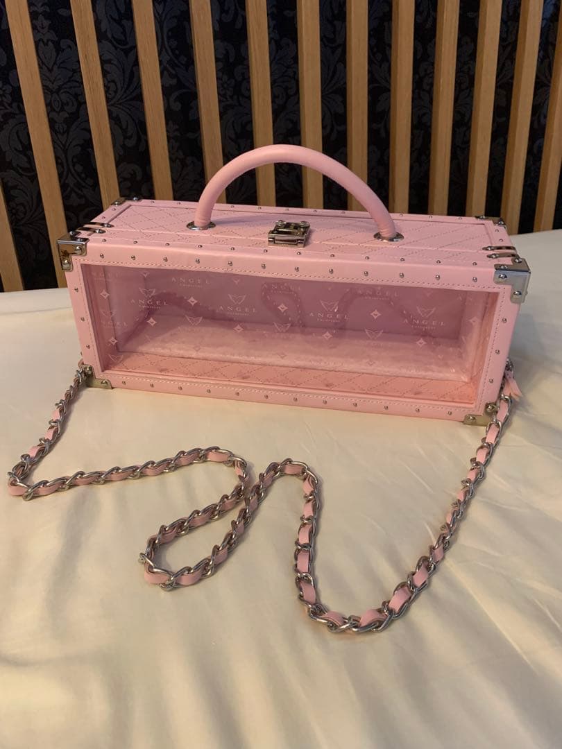 ANGEL エンジェル シャンパン ケース バッグ - メルカリ
