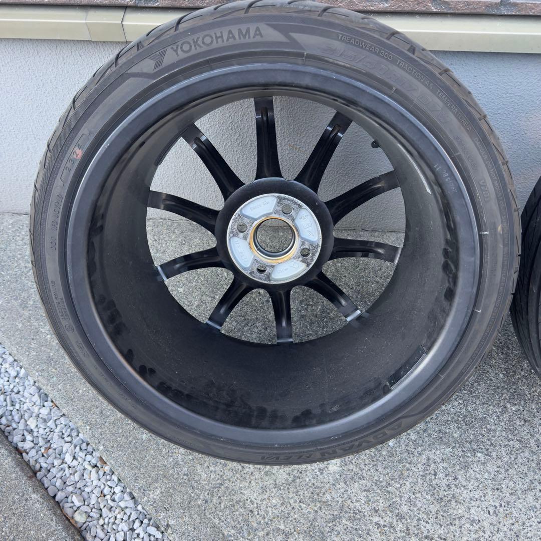 美品 廃盤品RAYS 57トランセンド 17インチ 8.5J