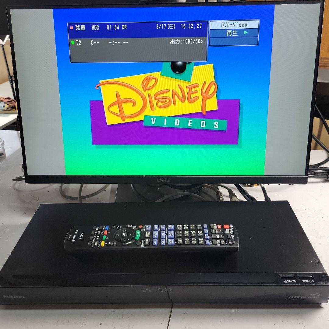 Panasonic ブルーレイ DIGA DMR-BRT1030 1TB/3CH L108839100