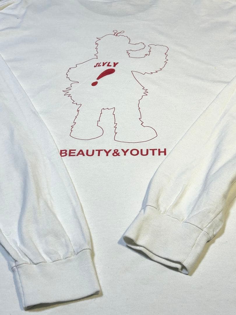 beauty &youth ×スラィリー　ロンT Lサイズ　即完売　廃盤