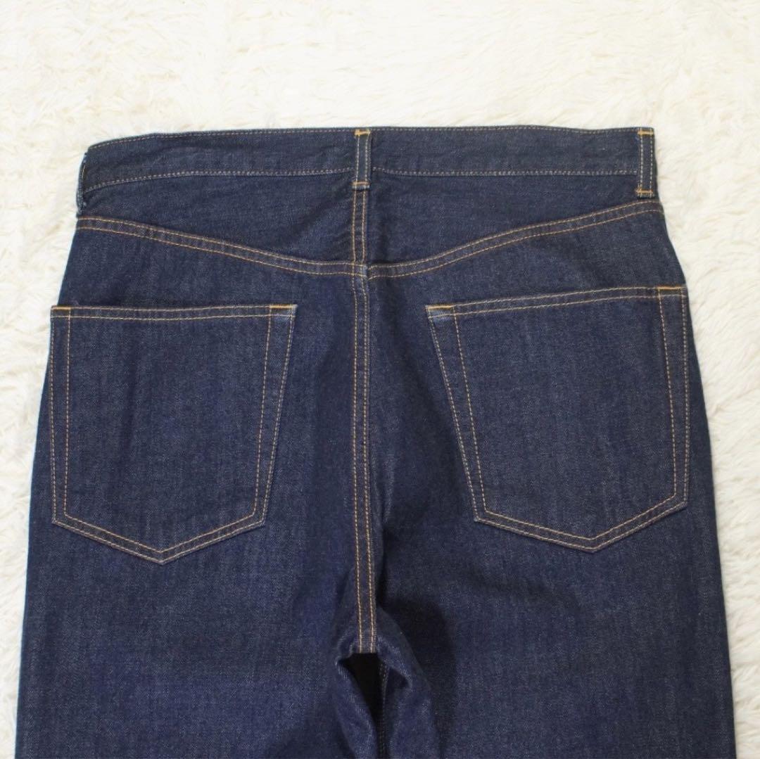 23年 濃紺 人気《marka》SHOE CUT JEANS(2)インディゴ