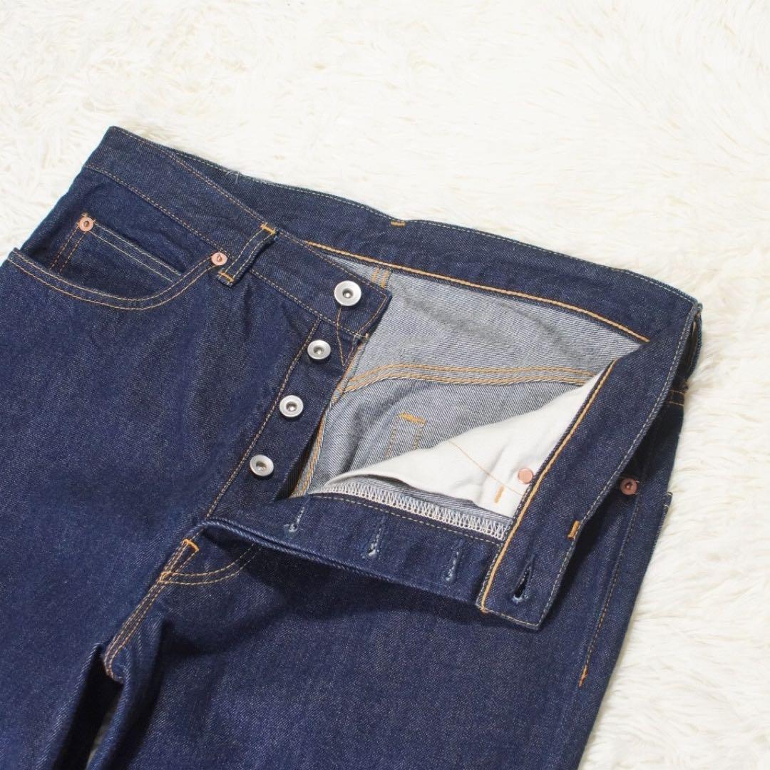 23年 濃紺 人気《marka》SHOE CUT JEANS(2)インディゴ