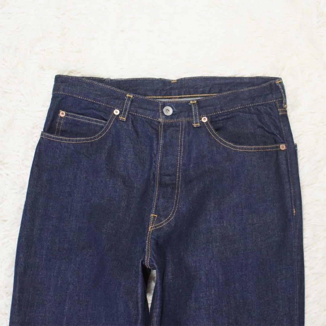 23年 濃紺 人気《marka》SHOE CUT JEANS(2)インディゴ