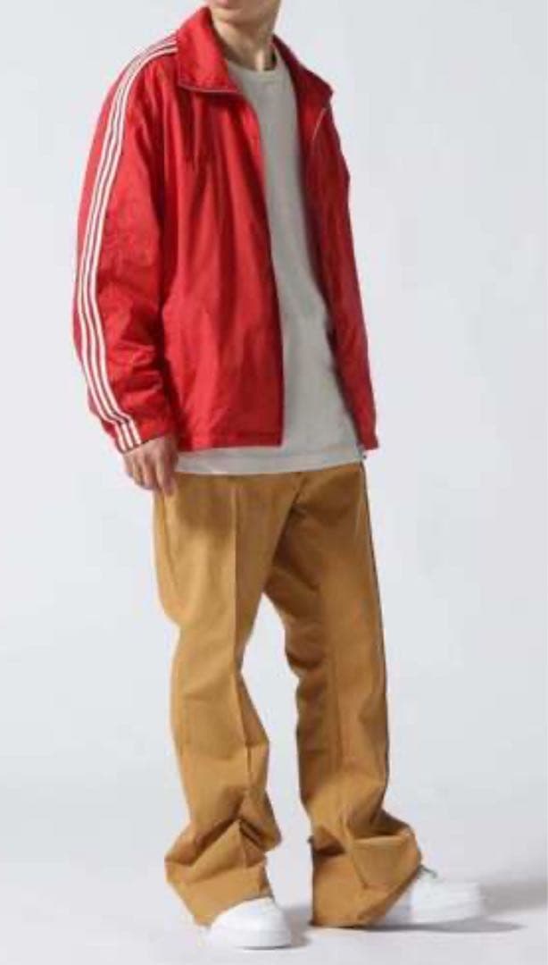 新品タグ付】限定廃盤 アディダス×ウェールズボナー コラボチノパン