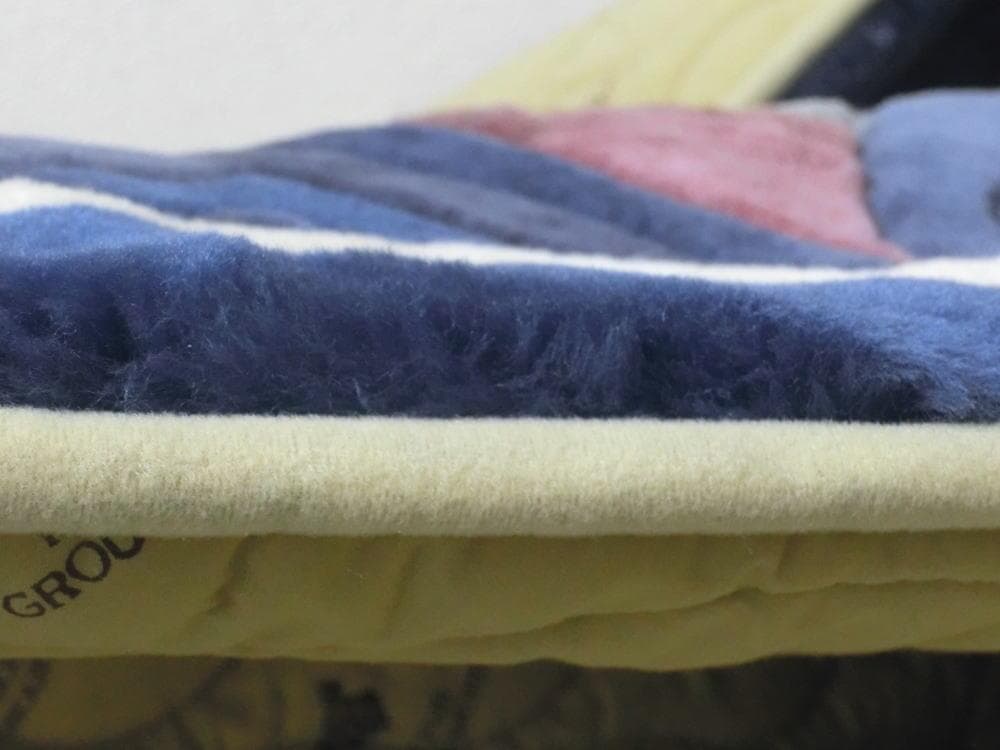 京都西川 ムートンラグ 250cm ローズファーグランドワーク ROSE FUR