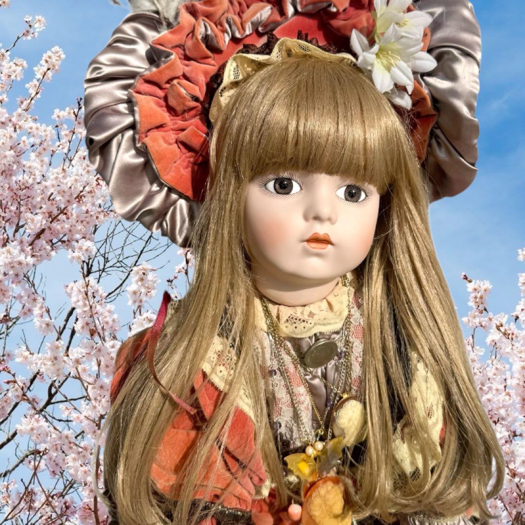 user_a792b3c9様専用 ビスクドール ブリュ ジュン 証明書付き 桜色