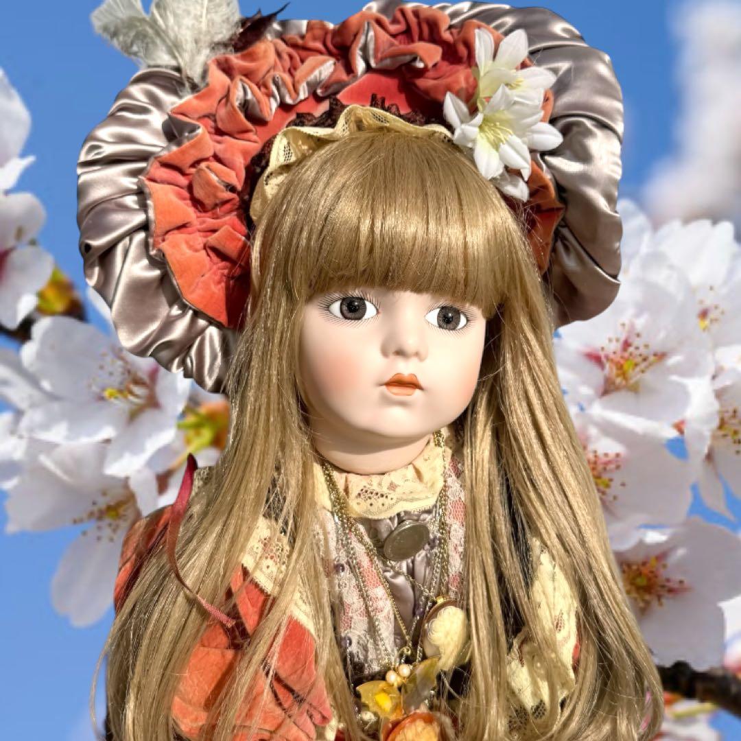 user_a792b3c9様専用 ビスクドール ブリュ ジュン 証明書付き 桜色