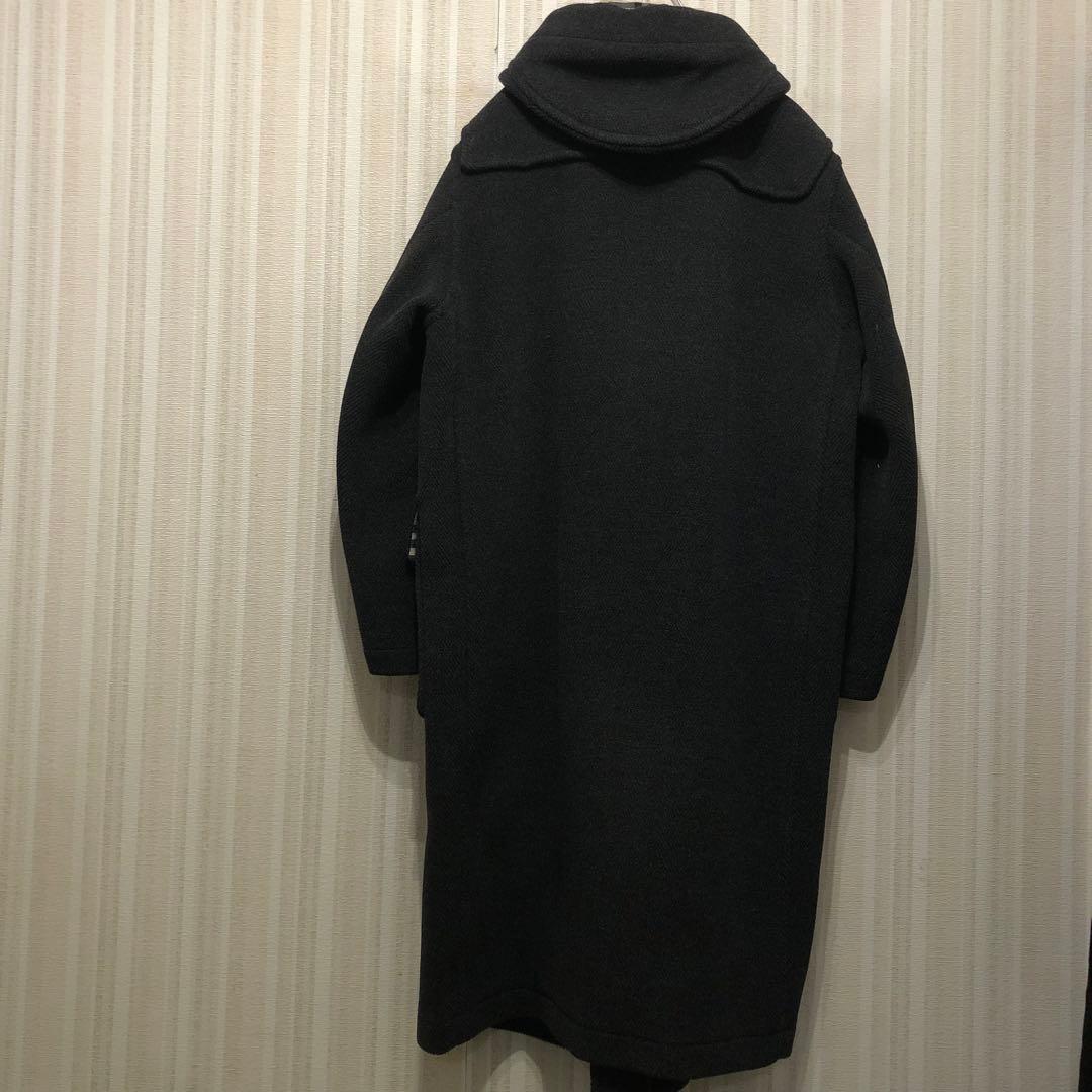 上質 ヘリンボーン 三陽商会 バーバリー ダッフルコート ムーア