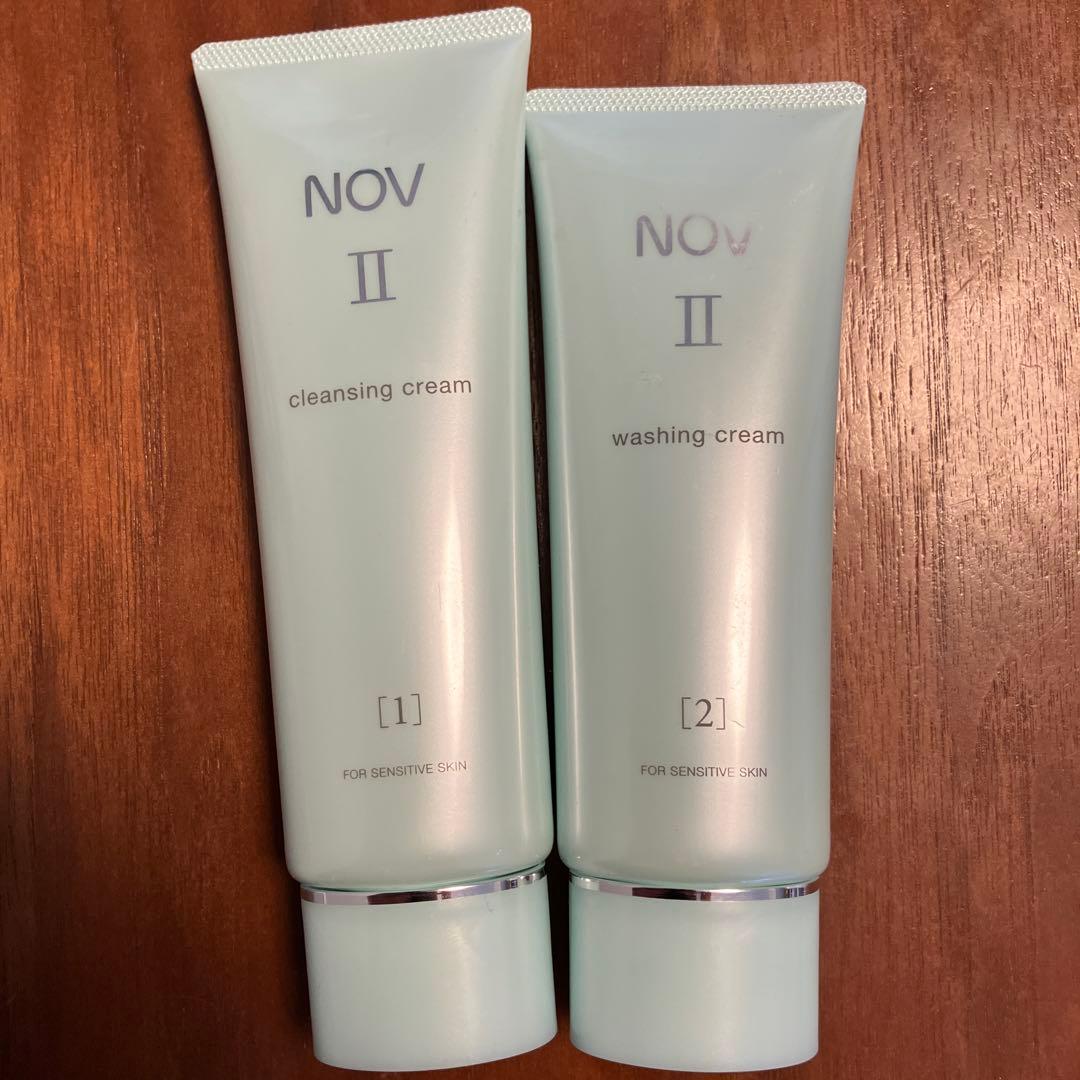 新品☆NOV ノヴ クレンジングクリーム ウォッシングクリーム 2個セット