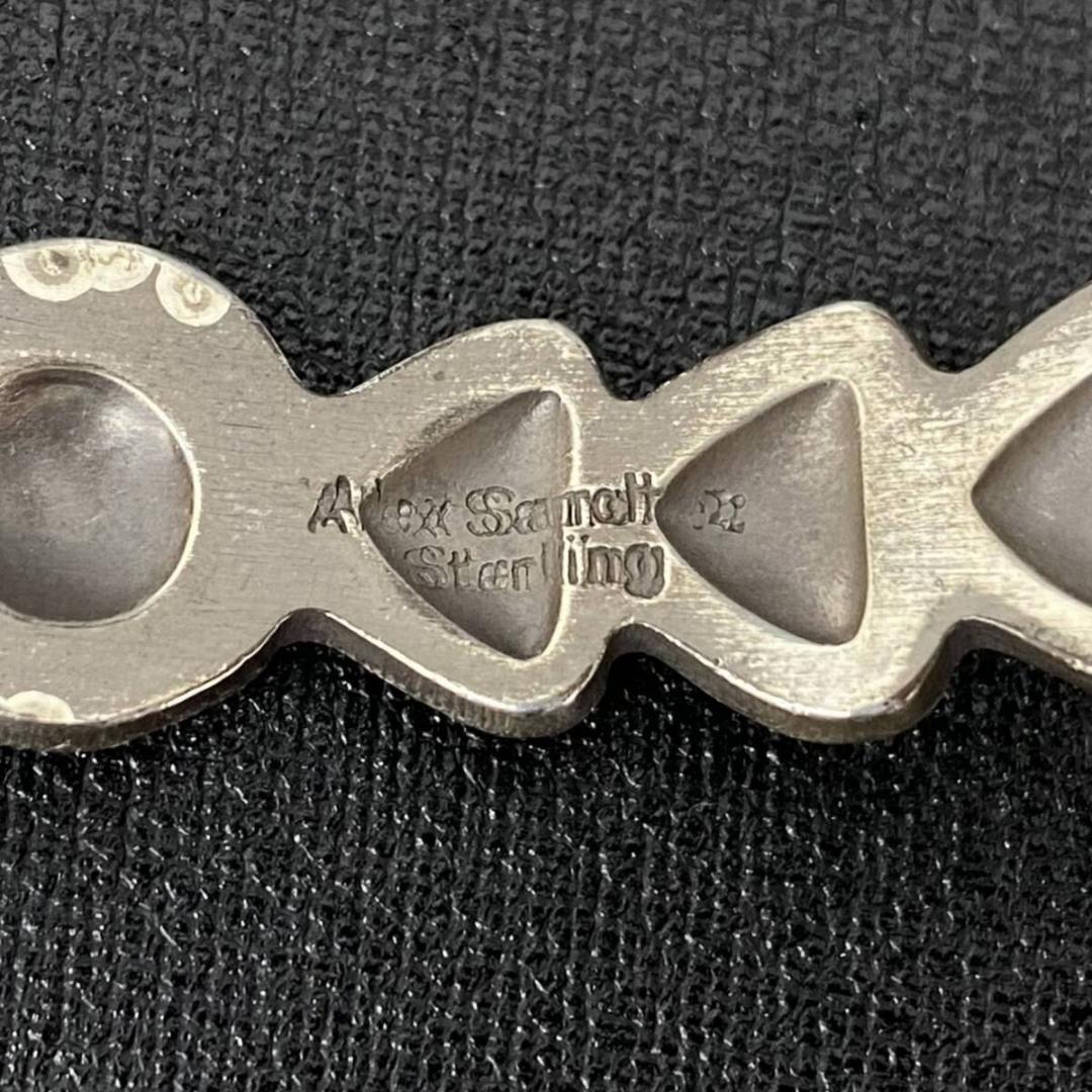 NAVAJO Alex Sanchez ネイティブ スタンプワーク バングル - メルカリ