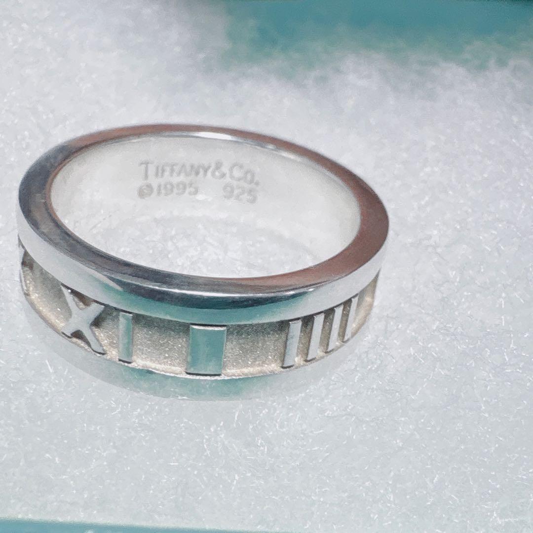 極美品】Tiffany & Co. アトラス リング シルバー925 10号 - メルカリ
