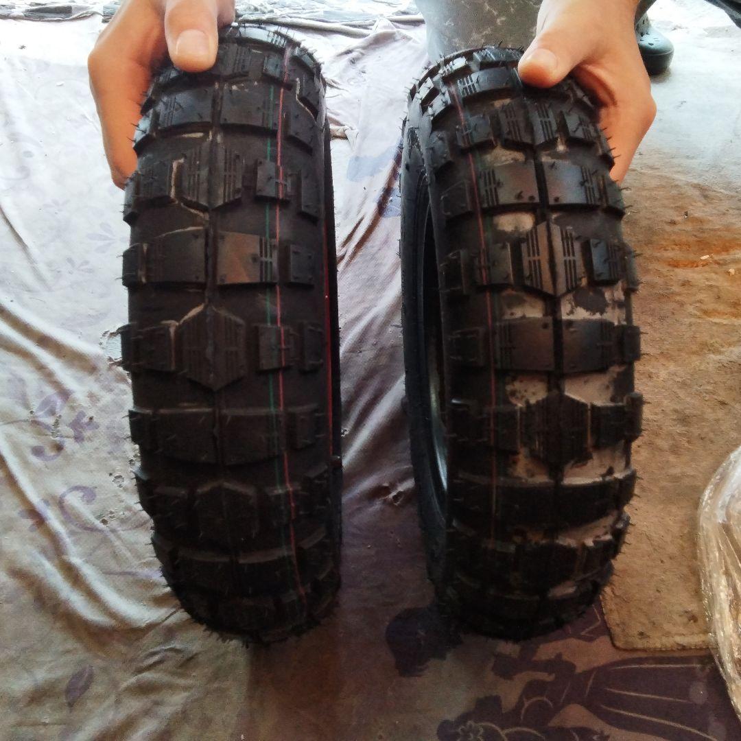 千*也様 モンキータイヤ新品☆ホイールセット(赤1本)☆ ひやかし