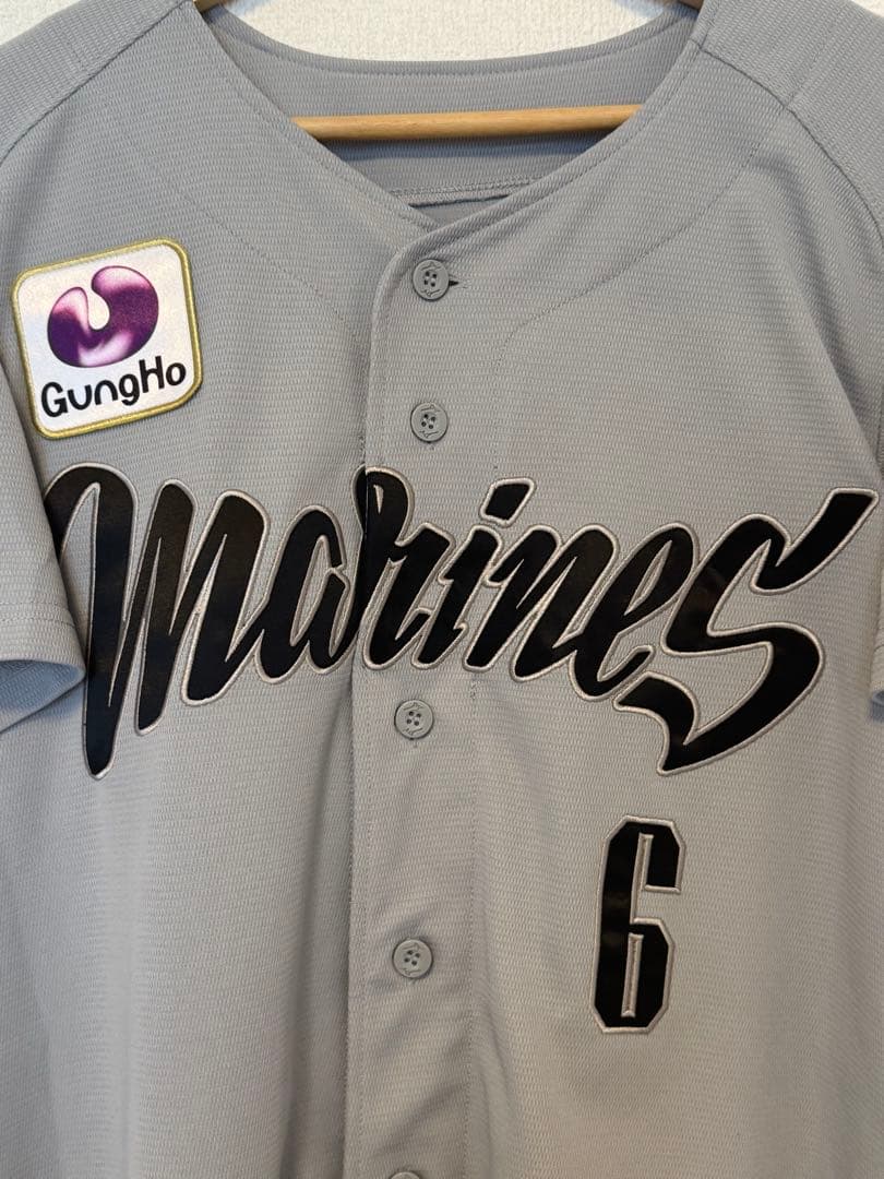 ロッテ ネオクラシックユニ 2025 Mサイズ 西川史礁 #6 NCE - メルカリ