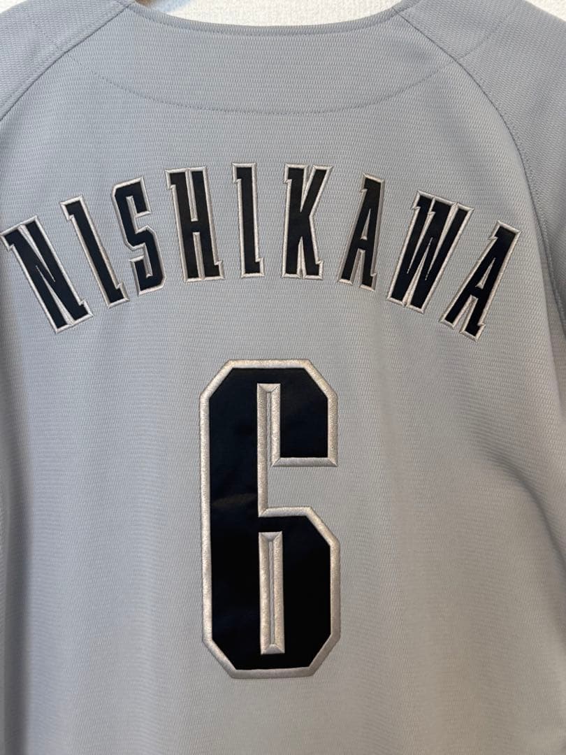 ロッテ ネオクラシックユニ 2025 Mサイズ 西川史礁 #6 NCE - メルカリ